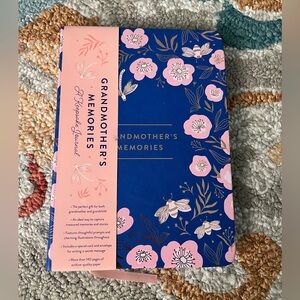 Blue and Pink Grandmother's Memories Journal